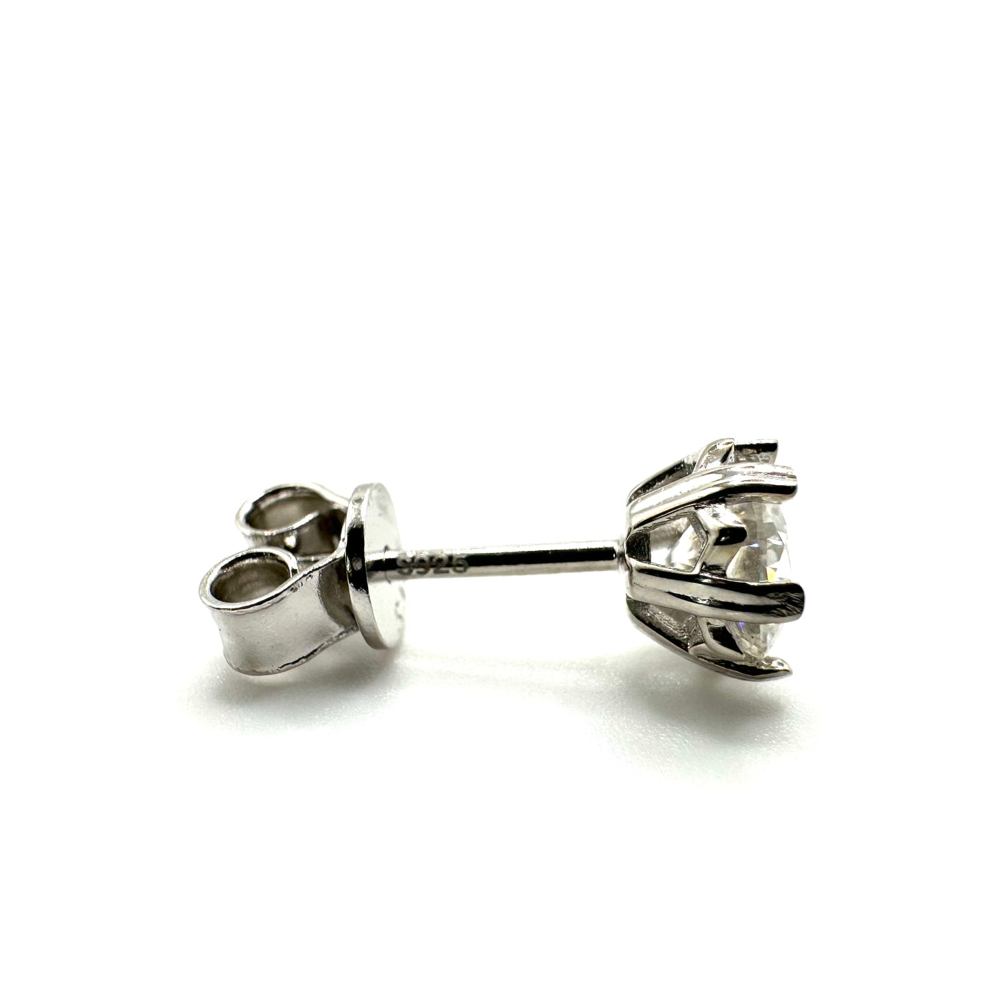 Moissanite Snowflake Earrings