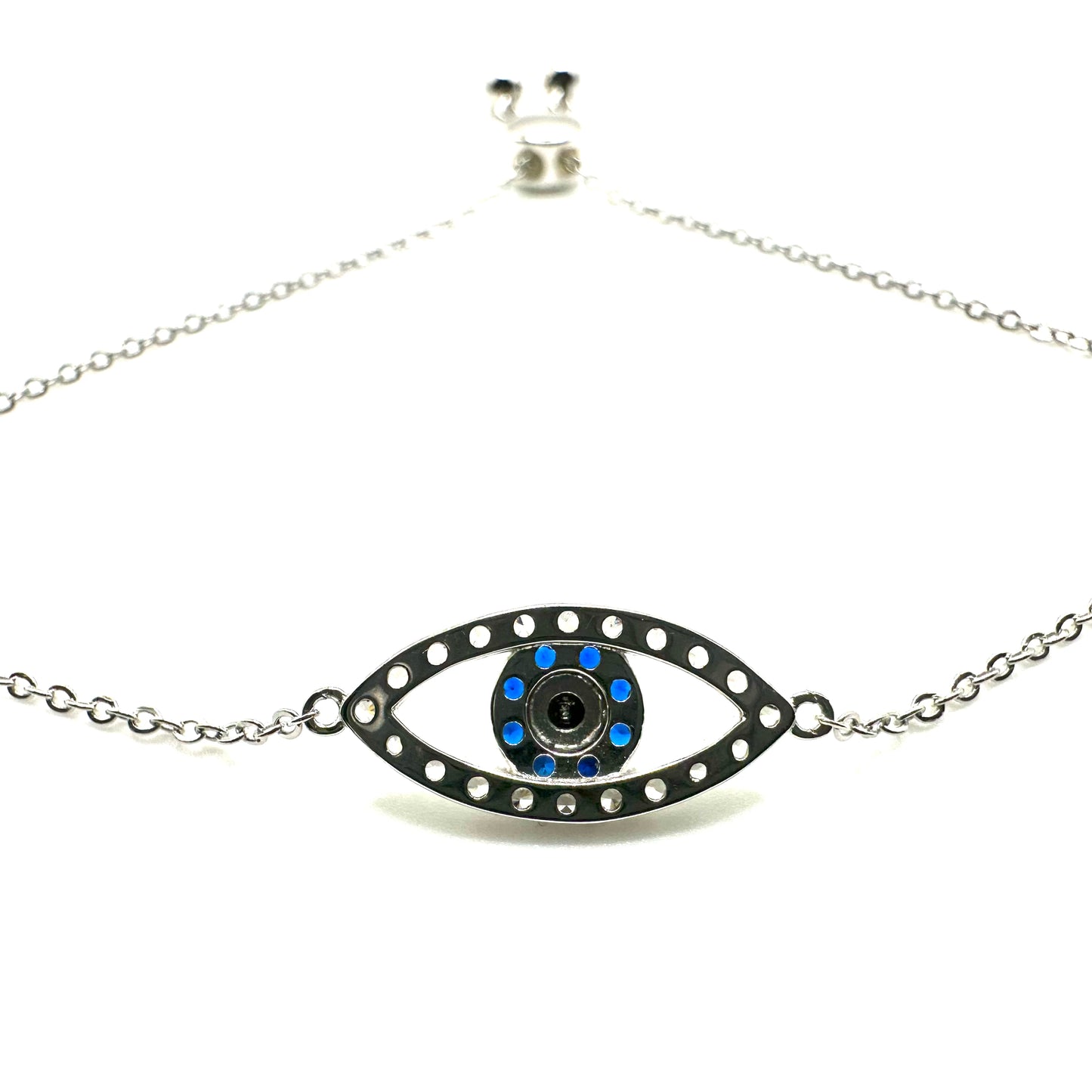 Moissanite Evil Eye Bracelet