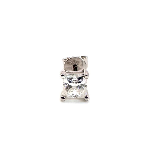 Princess Cut Moissanite Earrings