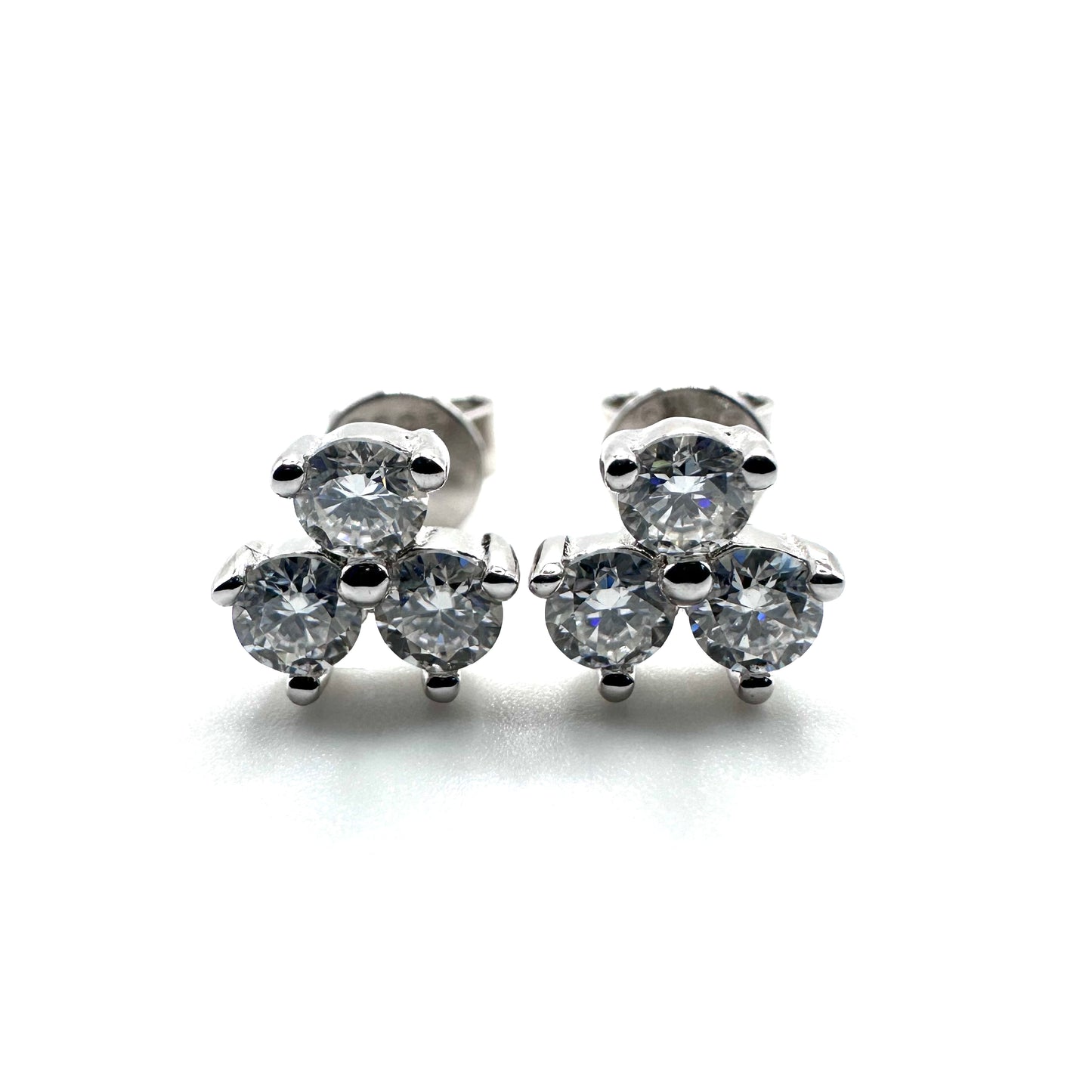 0.3ct Cluster Moissanite Earrings